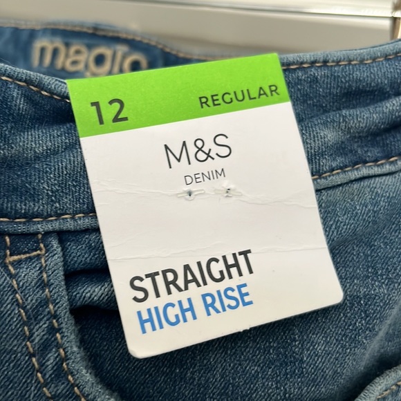 Marks and Spencer Magic sculpt and lift jean size UK 12 - Picture 5 of 12